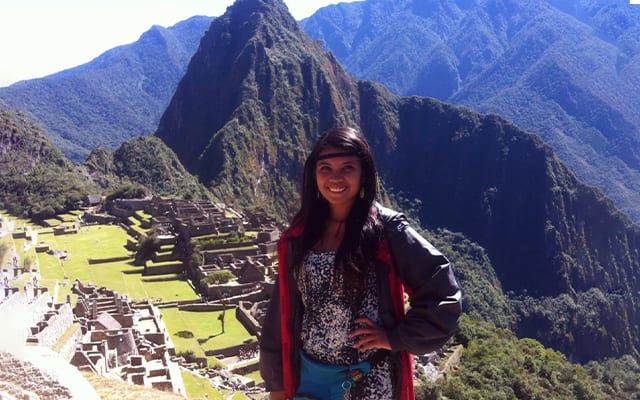 Kach’s early days of backpacking. Photo courtesy of Kach Umandap.